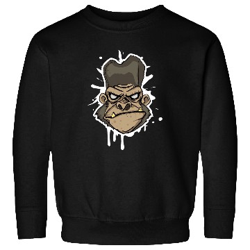 Discover Monkey Face Climbing Bouldering Sweatshirts
