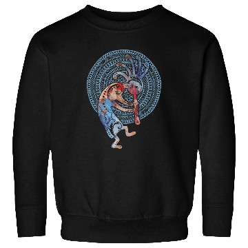 Discover Native American KOKOPELLI folklore MANDALA 1 Fan Fun Sweatshirts
