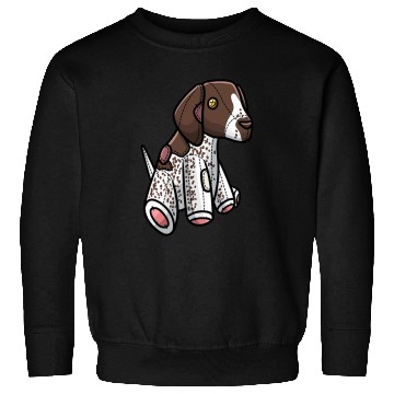 Discover German Shorthaired Pointer Dog Stuffed Animal Design Sweatshirts