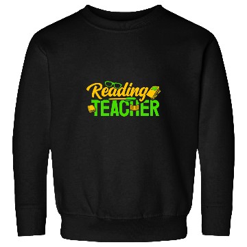 Discover Reading Teacher English Educator Bookish Bookworm Reader Sweatshirts