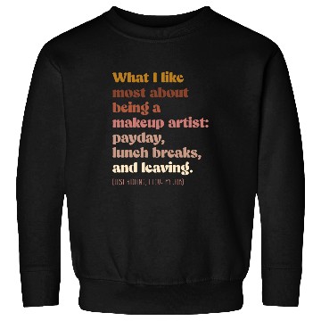 Discover Moody makeup artist Boho vintages funny Sweatshirts