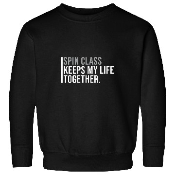 Discover Spin Class Hobby Indoor Cycling Enthusiasts Quote Sweatshirts