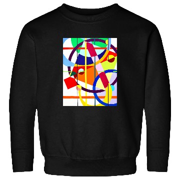 Discover Jazzy funk geometric abstract Sweatshirts