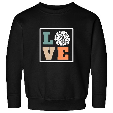 Discover Love Cheer vintages Cheerleading Coach Sweatshirts