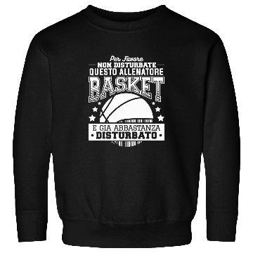 Discover Please Do Not Disturb This Basketball Coach Sweatshirts