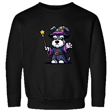 Discover Schnauzer Wizard Funny Dog Magic Sweatshirts
