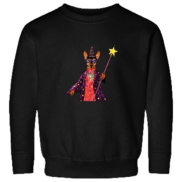 Discover Miniature Pinscher Wizard Funny Dog Magic 2 Sweatshirts