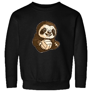 Discover Volleyball Beach Vball Volleyball Sloth 2 Sweatshirts