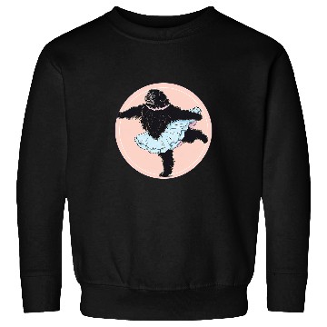 Discover Newfoundland Dog Ballerina Funny Ballet Sweatshirts