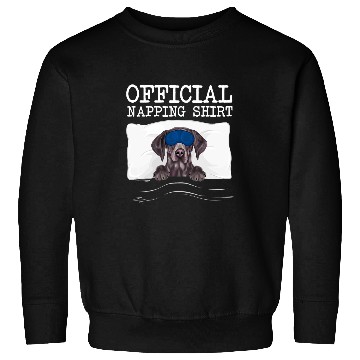 Discover Sleeping German Shorthaired Pointer Sleep Official Napping Sweatshirts