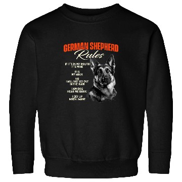 Discover German Shepherd Rules Dog Lover Animal Pet Breeder Sweatshirts