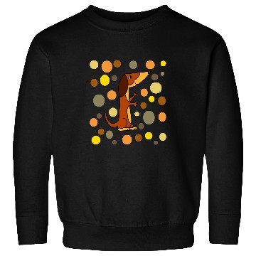Discover SmileteesPets Funny Dachshund Dog Art Pattern Sweatshirts
