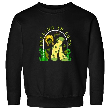 Discover St  Patricks Day Falling In Luck Horse Shoe Socks nurses Tee Sweatshirts