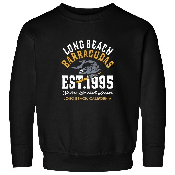 Discover Long Beach Barracudas californias Defunct Baseball Unisex Sweatshirts