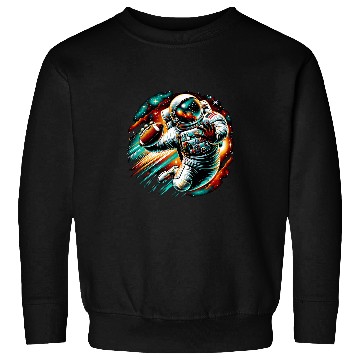 Discover Space Quarterback Astronaut For Football Player Kid Adults Sweatshirts