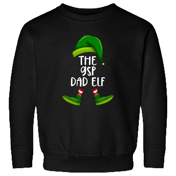 Discover German Shorthaired Pointer Dad Elf Funny Christmas Pajama Sweatshirts