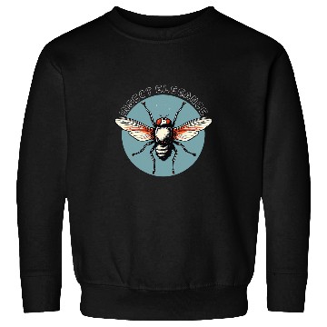 Discover Insect Elegance Flies Souvenir Buzz Entomology Souvenir Sweatshirts