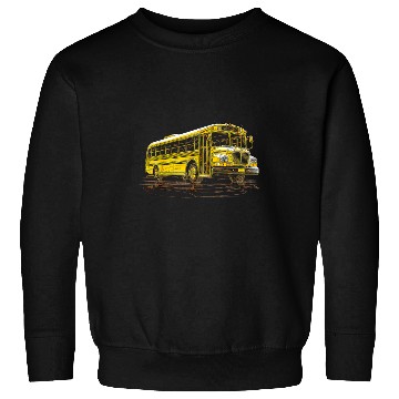 Discover School Bus Driver Art 23 Sweatshirts