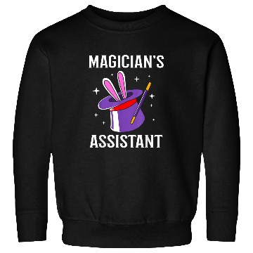 Discover Magicians Assistant Magic Lover Magician For Kids Sweatshirts