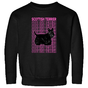 Discover Dog Scottish Terrier Pastel Aesthetic Sweatshirts