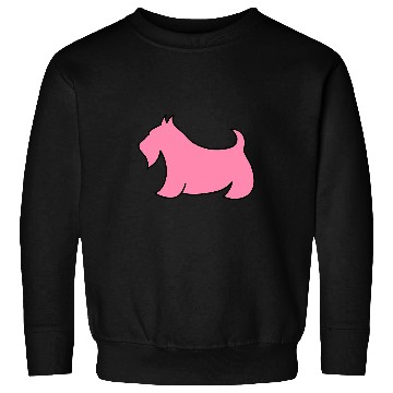 Discover Dog Scottish Terrier Pink Scottish Terrier Sweatshirts