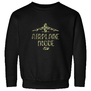 Discover Airplane Mode On Passenger Plane Airport Pilot Plane Pilots Sweatshirts