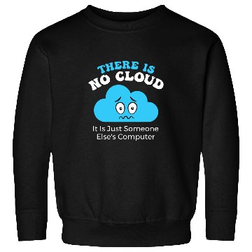 Discover There is no Cloud it is just someone elses Computer Sweatshirts
