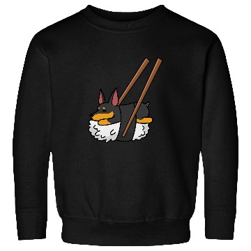Discover Sushi Miniature Pinscher Dog 1 Sweatshirts