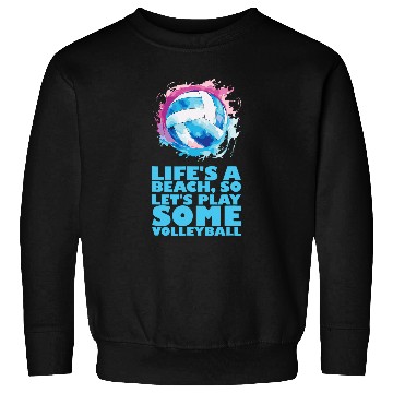 Discover Volleyball Player Coachs Training Game Beach Volleyball 15 Sweatshirts