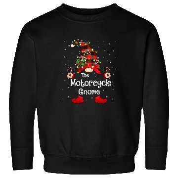 Discover Motorcycle Gnome buffalo plaids Christmas Tree Light T Sweatshirts