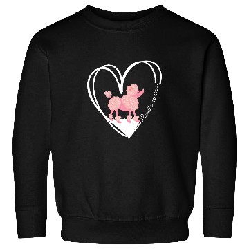 Discover Poodle Mama Funny Dog Mom Sweatshirts