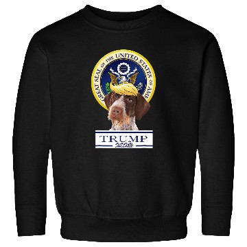 Discover Trump Dog Pointers German Wirehaired Sweatshirts
