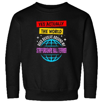 Discover The World Revolves Around My German Shorthaired Pointer Sweatshirts