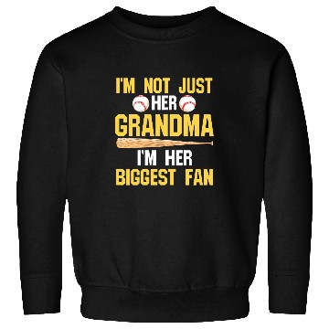 Discover Womens Im not just her grandma Softball Sweatshirts