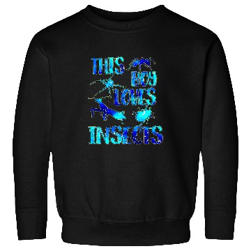 Discover this boy loves insects Insect Lover Entomologist Space Theme Sweatshirts