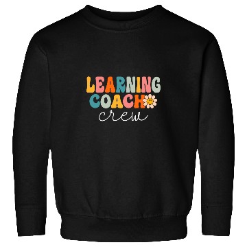 Discover Learning Coachs Crew Retro 1st Day of School Teacher Sweatshirts