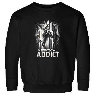 Discover Vertical Addict Rock Climbing Funny Graphic Tees Sweatshirts