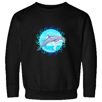Discover Tribal Maori Sun Dolphin Sweatshirts