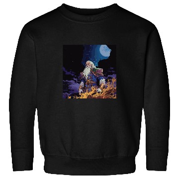 Discover The Mighty Wizard Dark Fantasy Sweatshirts