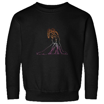Discover Two Brides Oneline Art Lesbian Wedding Gay Marriage 1 Sweatshirts