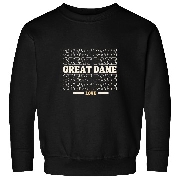 Discover vintages Great Dane multi line dog lovers Sweatshirts