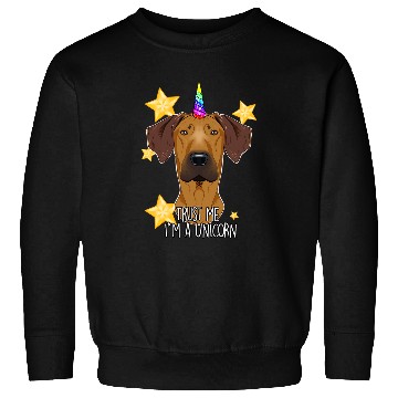 Discover Trust Me Im A Unicorns I Funny Rhodesian Ridgeback Sweatshirts