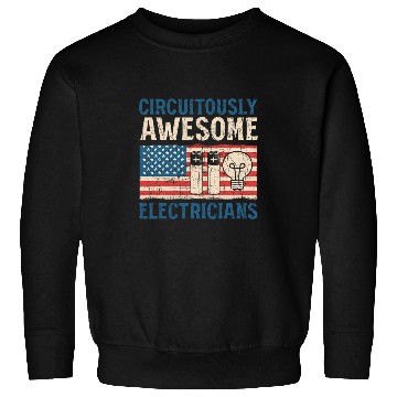 Discover Lightning Fuse Box Electrical Engineer Lineman Sweatshirts