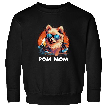 Discover Womens Pomeranian Mom Dog 1 Sweatshirts