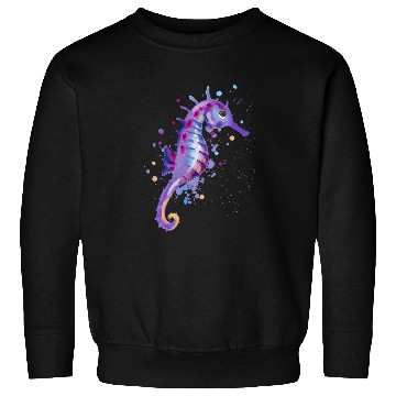 Discover Seahorse Aquarium Beach Sweatshirts