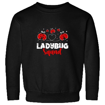 Discover Ladybug Squad Insect Lover Bug Catcher Future Entomologist Sweatshirts