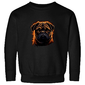 Discover Pug Colorful 8 Sweatshirts