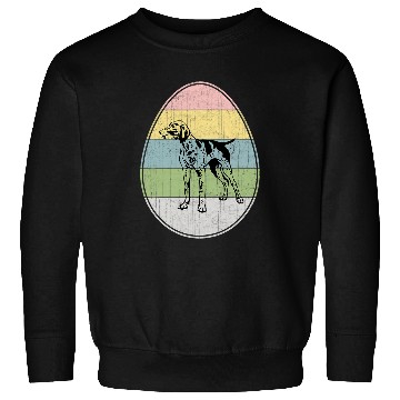 Discover Happy Easter Egg German Shorthaired Pointer Dog Easter Day Sweatshirts