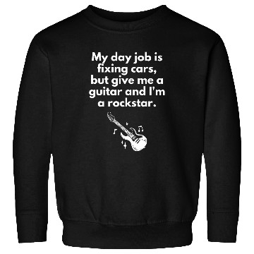 Discover Mechanic Rockstar Guitar LoverF Sweatshirts