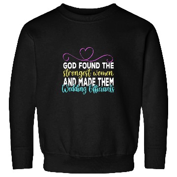 Discover Wedding Officiant Ordained Minister 214 Sweatshirts